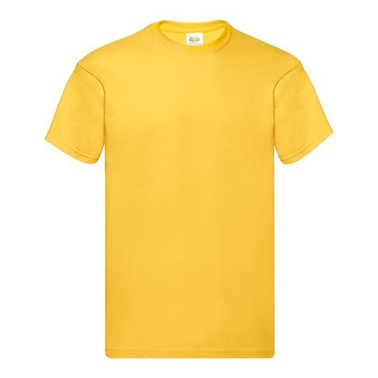 Koszulka Klasyczna Bawełniana F110 - Sunflower