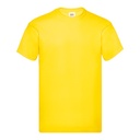 Koszulka Klasyczna Bawełniana F110 - Yellow