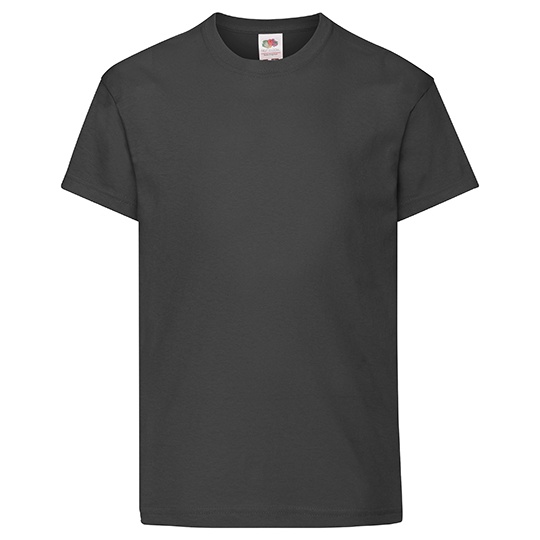 Koszulka Dziecieca Klasyczna Bawelniana F110K - Black