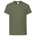 Koszulka Dziecięca Klasyczna Bawełniana F110K - Classic Olive
