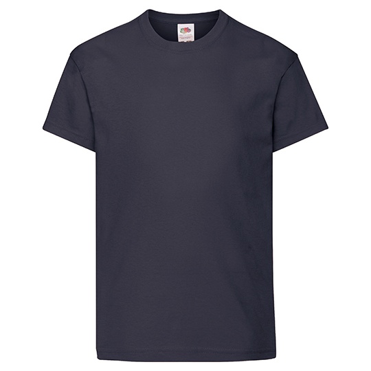 Koszulka Dziecieca Klasyczna Bawelniana F110K - Deep Navy