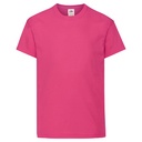 Koszulka Dziecięca Klasyczna Bawełniana F110K - Fuchsia