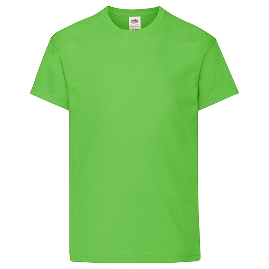 Dziecięcy T-shirt klasyczny F110K - Lime
