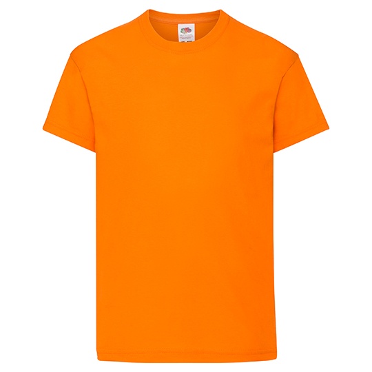 Koszulka Dziecieca Klasyczna Bawelniana F110K - Orange