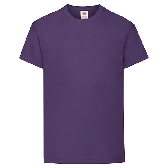 Koszulka Dziecieca Klasyczna Bawelniana F110K - Purple