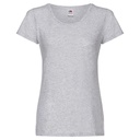 T-shirt Damski Slim Bawełniany F111 - Heather Grey