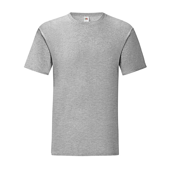 T-shirt Slim Bawelna Czesana Ring Spun F130 - Athletic Heather