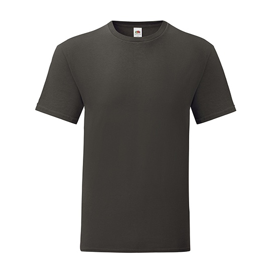 T-shirt Slim Bawelna Czesana Ring Spun F130 - Light Graphite (Solid)