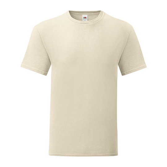 T-shirt Slim Bawelna Czesana Ring Spun F130 - Natural