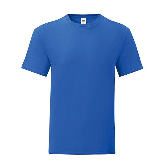 T-shirt Slim Bawelna Czesana Ring Spun F130 - Royal Blue