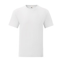 T-shirt Slim Bawełna Czesana Ring Spun F130 - White