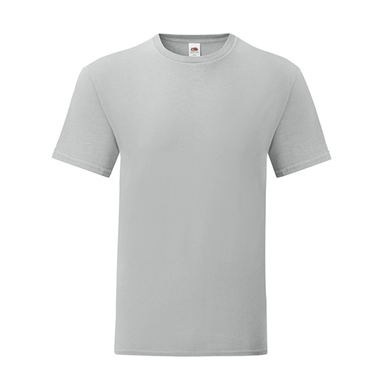 T-shirt Slim Bawelna Czesana Ring Spun F130 - Zinc (Solid)