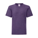 T-shirt Dziecięcy Slim Bawełniany F130K - Heather Purple