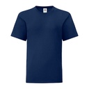 T-shirt Dziecięcy Slim Bawełniany F130K - Navy