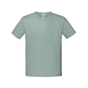 T-shirt Dziecięcy Slim Bawełniany F130K - Sage