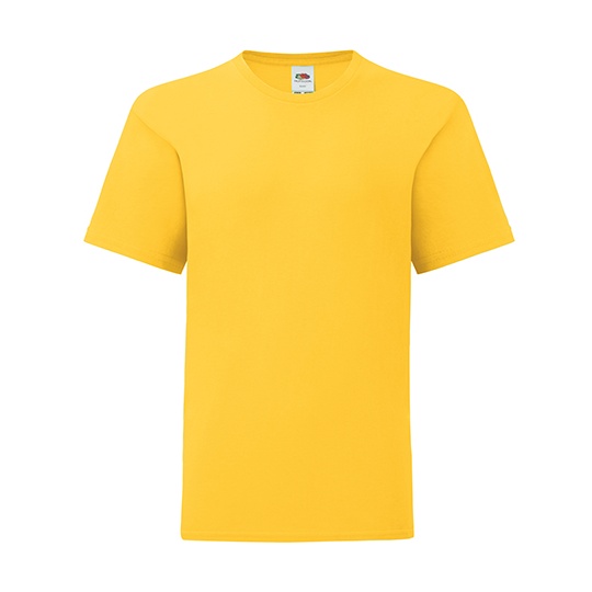 T-shirt dziecięcy slim F130K - Sunflower