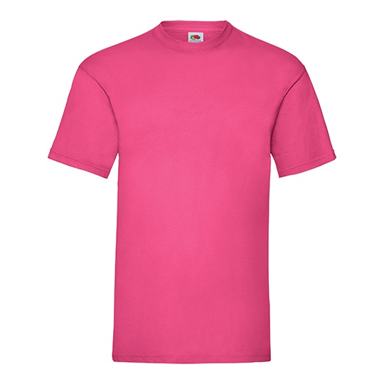 Koszulka bawełniana klasyczna F140 - Fuchsia