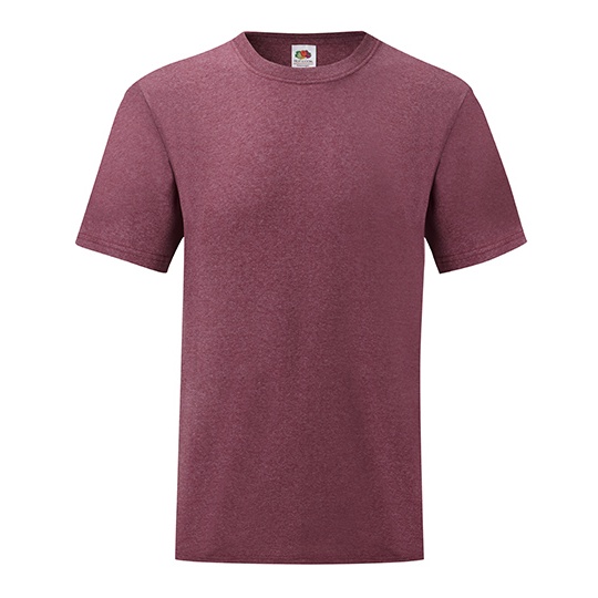 Koszulka Klasyczna Bawelniana F140 - Heather Burgundy