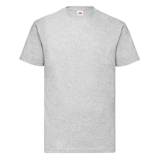 Koszulka Klasyczna Bawełniana F140 - Heather Grey