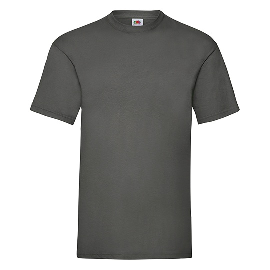Koszulka Klasyczna Bawelniana F140 - Light Graphite (Solid)