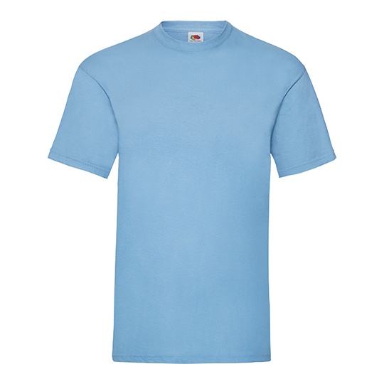 Koszulka Klasyczna Bawelniana F140 - Sky Blue