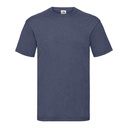 Koszulka Klasyczna Bawełniana F140 - Vintage Heather Navy
