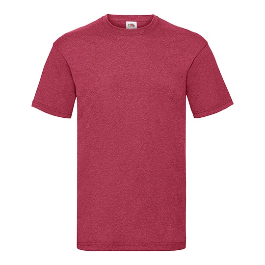 Koszulka Klasyczna Bawelniana F140 - Vintage Heather Red