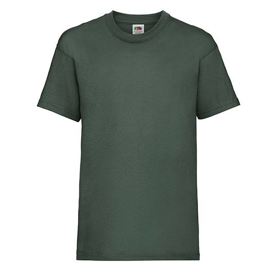 Koszulka Dziecieca Klasyczna Bawelniana F140K - Bottle Green