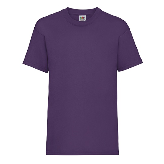 Koszulka Dziecieca Klasyczna Bawelniana F140K - Purple