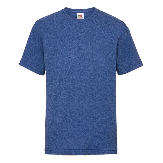 Koszulka Dziecieca Klasyczna Bawelniana F140K - Retro Heather Royal