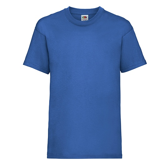 Koszulka Dziecieca Klasyczna Bawelniana F140K - Royal Blue