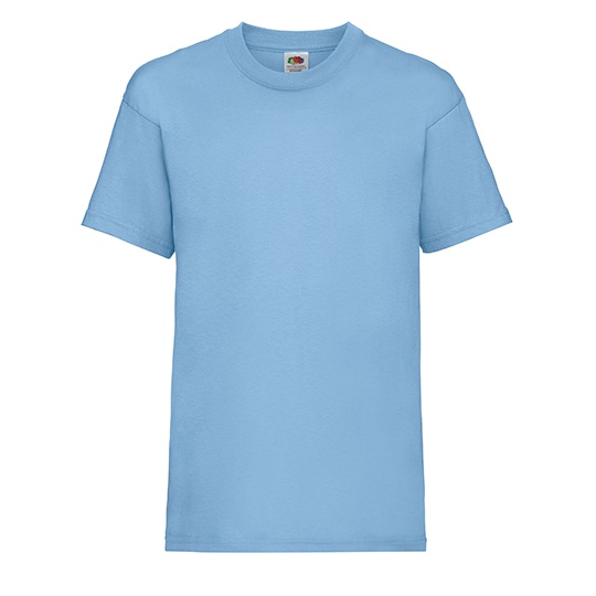 Koszulka Dziecięca Klasyczna Bawełniana F140K - Sky Blue