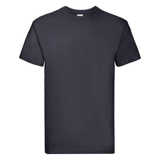 Koszulka Meska Klasyczna Bawelniana F181 - Deep Navy