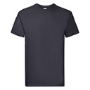 Koszulka Męska Klasyczna Bawełniana F181 - Deep Navy