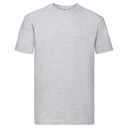 Koszulka Męska Klasyczna Bawełniana F181 - Heather Grey