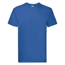 Koszulka Męska Klasyczna Bawełniana F181 - Royal Blue