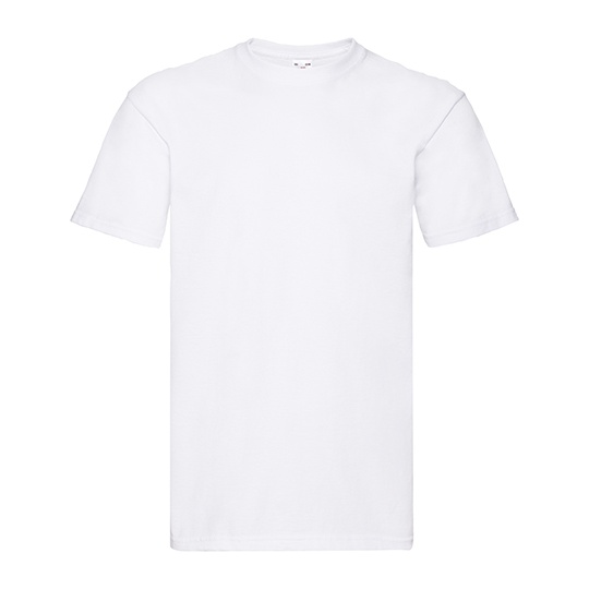 Koszulka Meska Klasyczna Bawelniana F181 - White