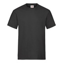 Koszulka Klasyczna Bawełniana F182 - Black