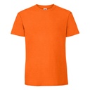 Koszulka Klasyczna Bawełniana Czesana Ring-Spun F185 - Orange