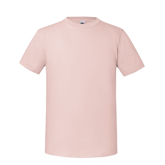 Koszulka Klasyczna Bawełniana Czesana Ring-Spun F185 - Powder Rose