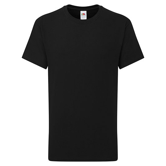 Koszulka dziecięca klasyczna F185K - Black