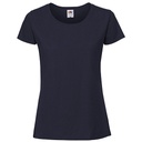T-shirt Damski Slim Bawełniany F186 - Deep Navy