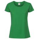 T-shirt Damski Slim Bawełniany F186 - Kelly Green