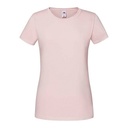 T-shirt Damski Slim Bawełniany F186 - Powder Rose