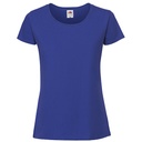 T-shirt Damski Slim Bawełniany F186 - Royal Blue