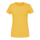 T-shirt Damski Slim Bawełniany F186 - Sunflower