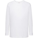 T-shirt Dziecięcy Klasyczny Długi Rękaw F240K - White