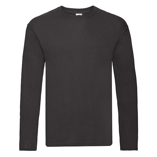 Koszulka z długim rękawem F243 - Black