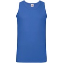 Koszulka bez rekawow Klasyczna Bawełniana F260 - Royal Blue