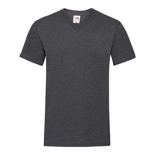 T-shirt Klasyczny Bawełniany F270 - Dark Grey Heather